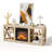 TV Stands & Entertainment Centers Hanady For Tvs Up To 70'' Farmhouse with Fireplace Included-1207953330