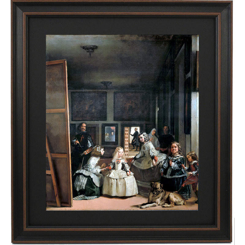 Las Meninas par Diego Velazquez, H 36 po x l 33 po