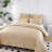 3 Pieces Velvet Quilt Set - Quilted Bedspread Coverlet Geometric Bedding Modern Contemporary, All Seasons -106907691-106907690
