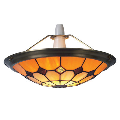 30 cm Lampenschirm Springport aus Glas