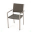 Ensemble de chaises d'extérieur en osier avec cadres en aluminium, ensemble de 2 pièces
