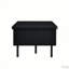Table basse à plateau relevable avec plateau pliable et compartiment de rangement dissimulé-114364954