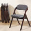 Chaise rembourrée empilable rembourrée et rembourrée-113580175
