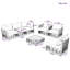 Ensemble de canapé modulaire en métal 7 pièces Modern Minimalist-1286085722
