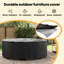 Outdoor Patio Dining Set Cover