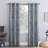 Cutlip Damask Draft Shield Fleece Insulated Single Curtain Panel-1208479313-1208479315
