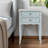 Elegant Faredo 19'' W Nightstand with 2 Drawers - French Style Wooden Classic End Table for Any Room-885808361