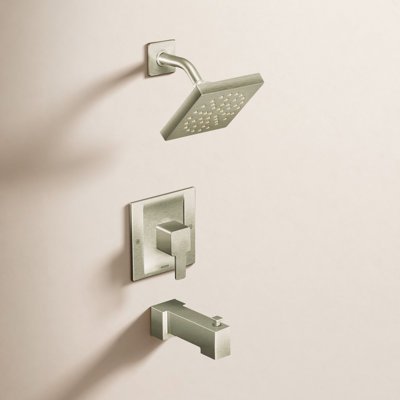 90 Degree Tub and Shower Faucet with Posi-Temp