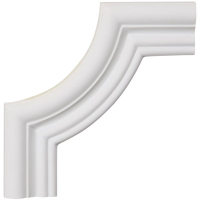 6'' H x 6'' W x 0.5'' D Urethane Panel Moulding Corner