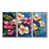 Toile naturelle avec cadre flottant