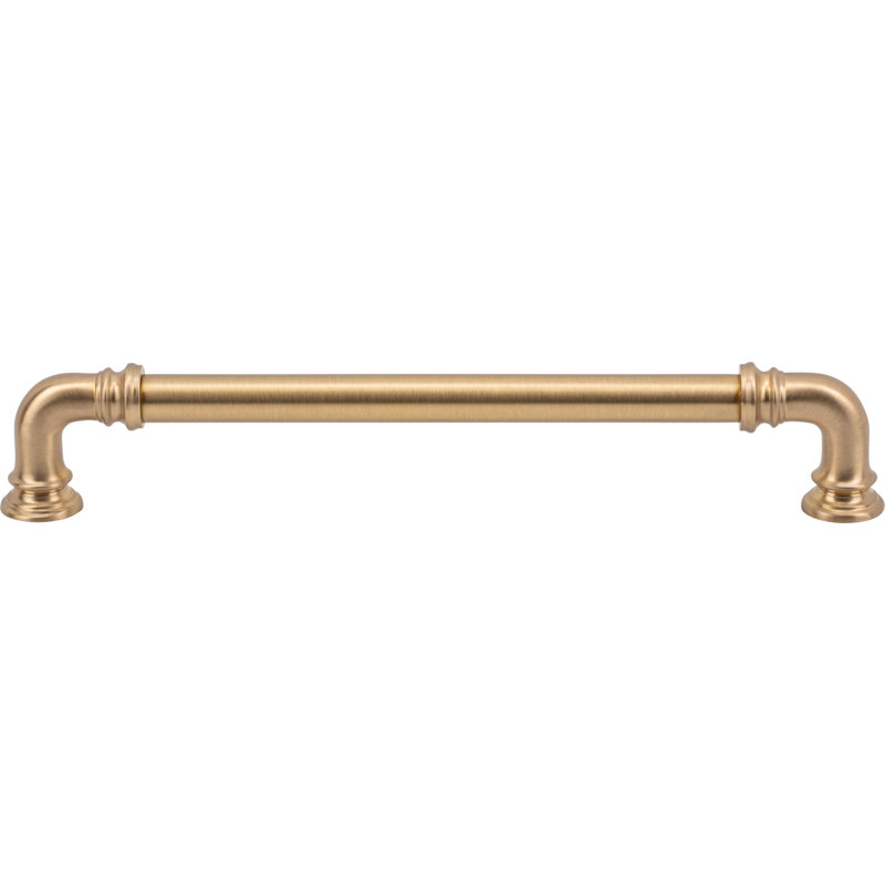 Ronan Pull, 7", Satin Brass