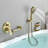 Wall Waterfall Faucet with Diverter-93993479