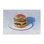 "Burger on Plate" par Wild Apple