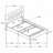 Upholstered Queen Panel Bed