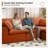 Boneless 110'' Comfy L Shaped Cloud Sofa with Ottoman, Oversized Compression Deep Seat Sectional Modular Couch, 3 Seater Living Room Set-1445337686