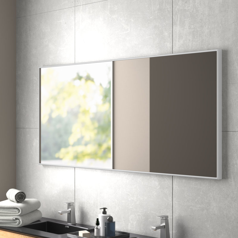 Derosier Metal Flat Wall Mirror, 72.63" H x 33.63" W