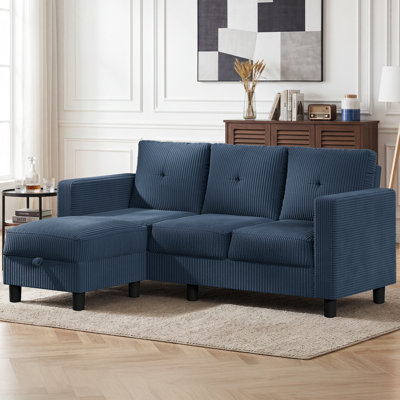  76.4" Upholstered Sofa Couch