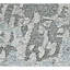 Tapis argenté et gris clair de haute qualité noué à la main-101370475