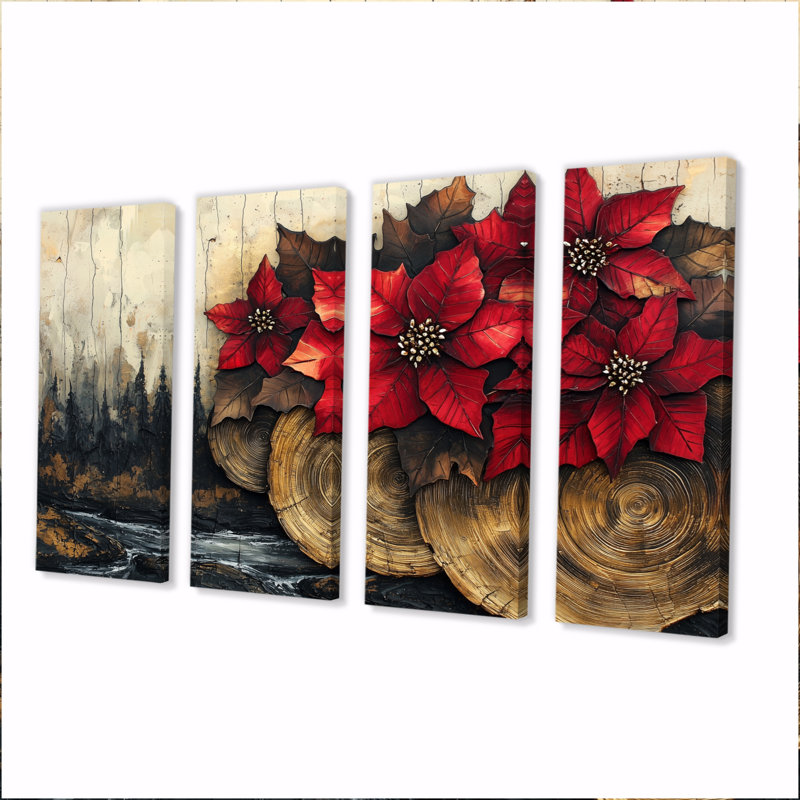 Blakeslee - Art - Pour le salon, 4, 28" H x 48" W