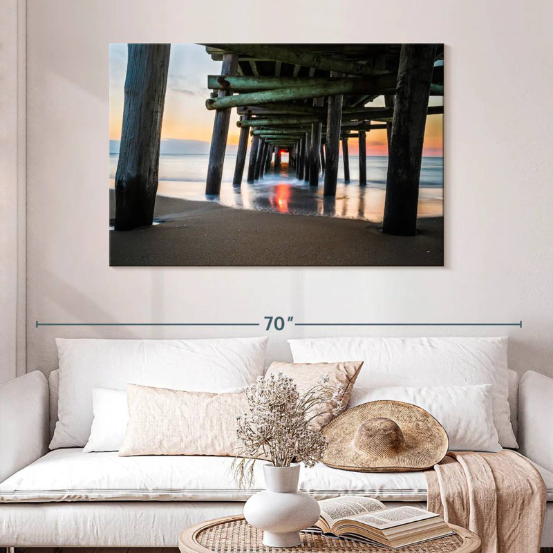 Aletra ci-dessous Virginia Beach Pier, H 32 po x l 48 po