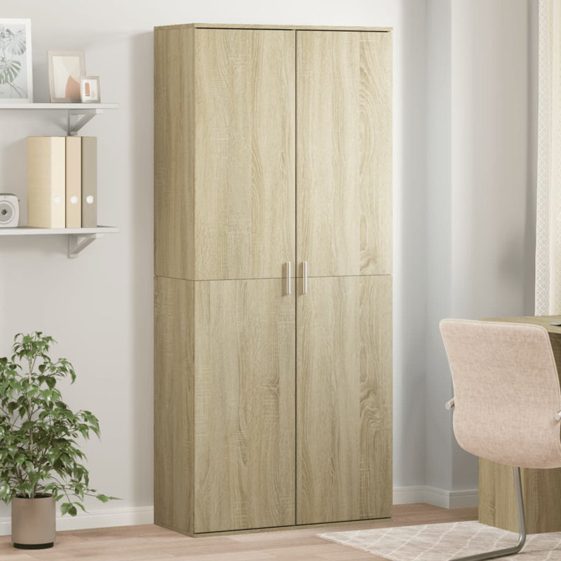 Creagh Storage Cabinet, Sonoma Oak