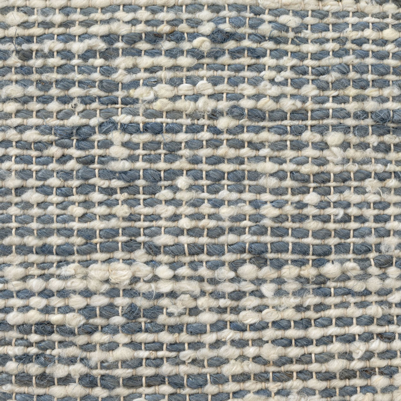 Repose-pieds Savanna Farmhouse, Bleu / Ivoire