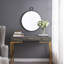 Miroir mural avec cadre noir