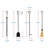Everson Piece Iron Fireplace Tool Set-2034514889