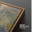 Doux impressionniste, paysage de prairie, paysage botanique, toile encadrée, œuvre d'art pour chambre principale, 2 pièces-124932791-124932790