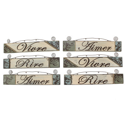 Traditional Wall Decor on Wood