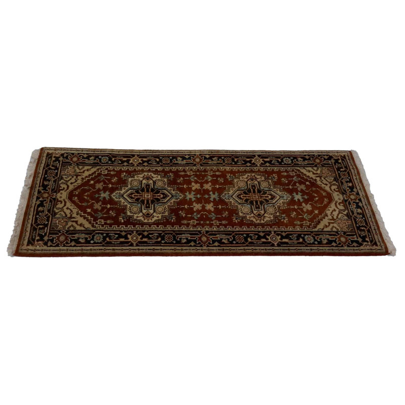 Oriental Area Rug in Orange