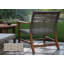 Chaise de patio en teck Akiva