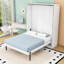 Grand lit escamotable avec rangement caché et lattes-1193291049