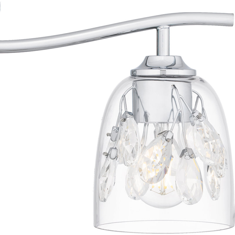 Éclairage pour meuble-lavabo à 4 lumières à intensité variable Alianah