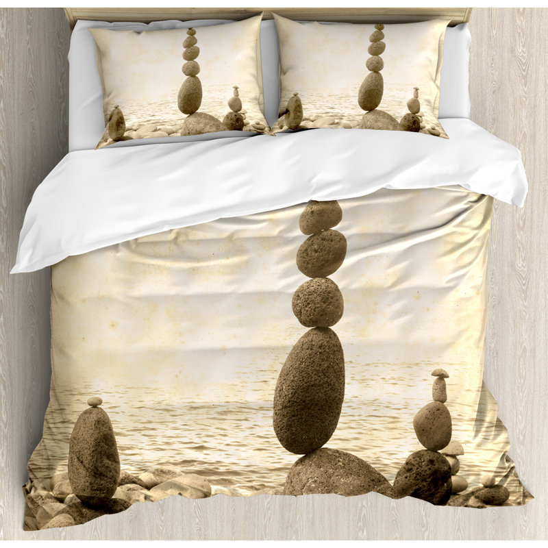 Ambesonne Coastal Duvet Cover Set