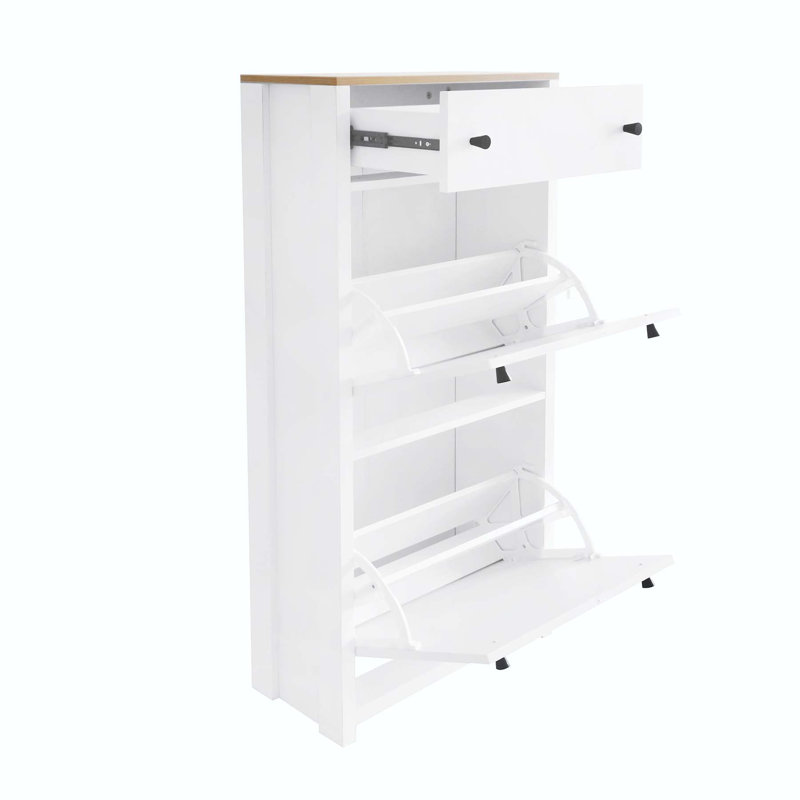 Armoire d'appoint Jaidenn, Blanc