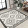 Tapis crème / noir Amir Moroccan Beni Souk