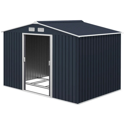 Durable Steel Storage Sheds, Spacious Design For Outdoor Use