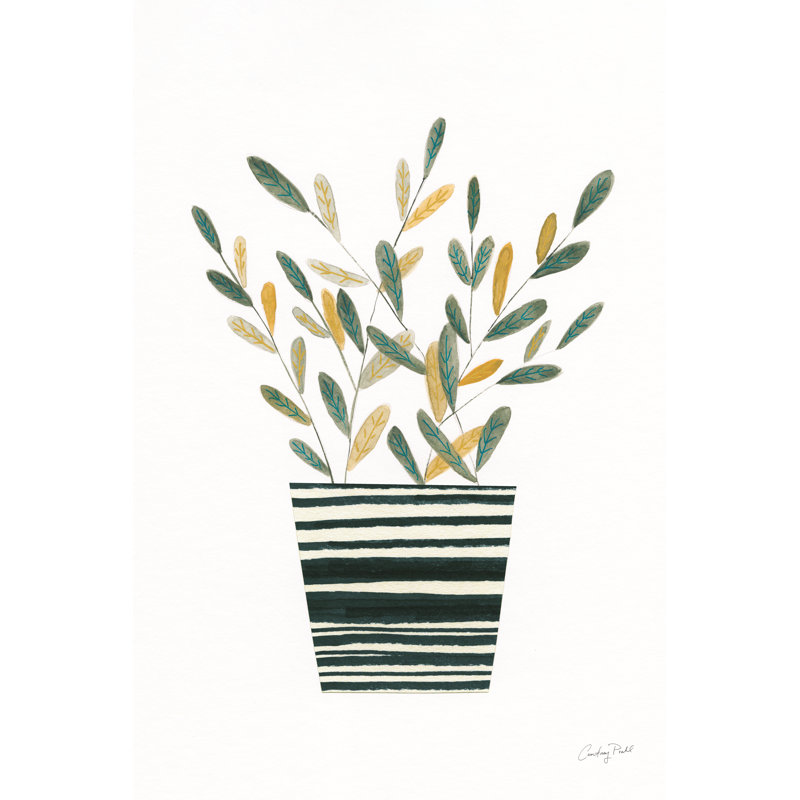 Herb Garden I by Courtney Prahl - Wrapped Canvas Painting, 46cm H x 30cm W
