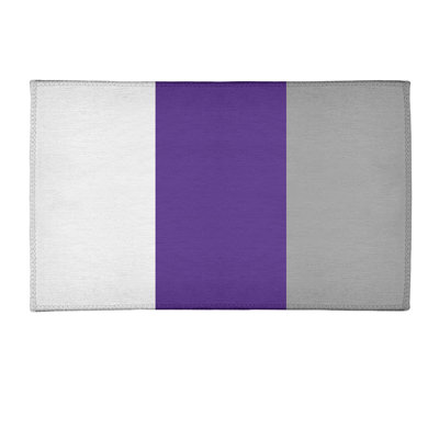 Tapis mauve/gris