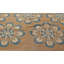 Tapis bleu / brun Modern Modern