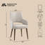 Fauteuil de salle à manger Liora-126636004