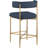 Klaas Upholstered Counter Stool with Metal Frame-88514431