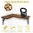 Halper 15.7'' W Solid Wood Wall Mounted Shelving Unit