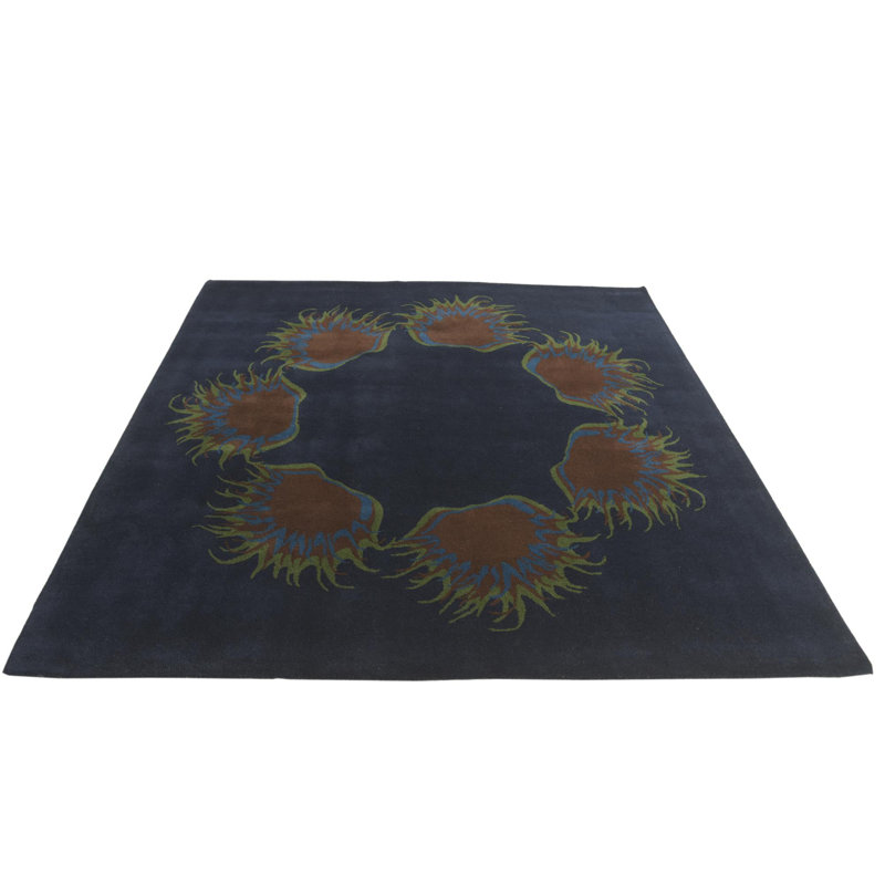 Tapis bleu marine 8 pi Carris Parris