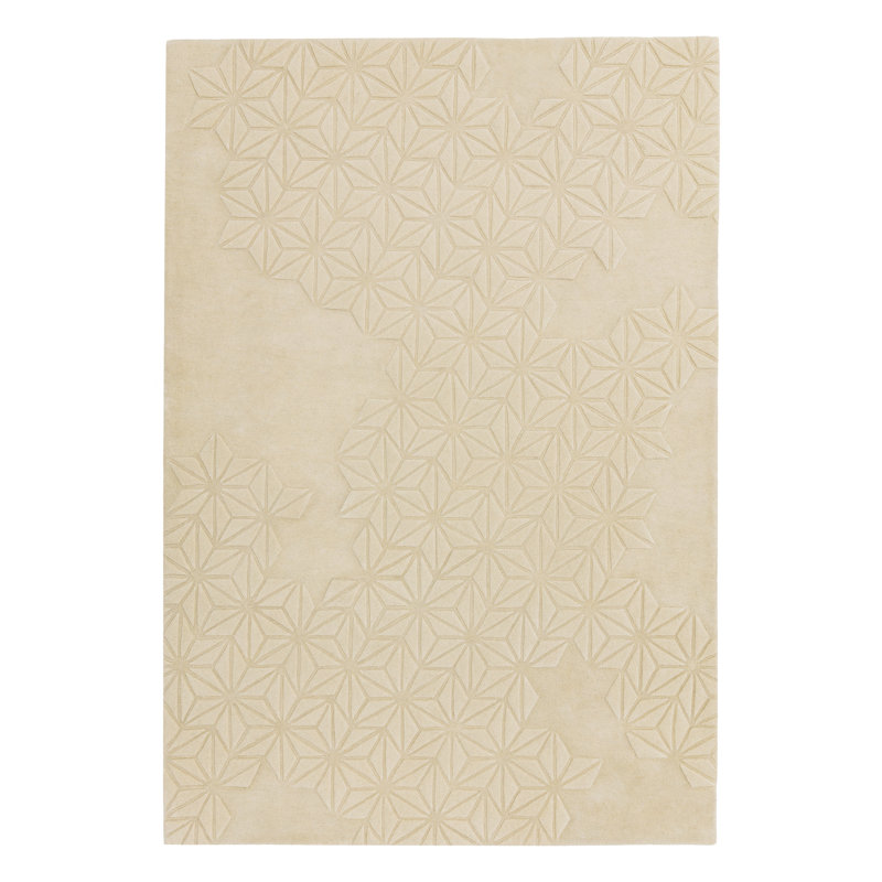 Olive Geometric Hand Woven Area Rug, Rectangle 160 x 230cm