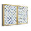 «Sea Lattice I», ensemble de 2 impressions sur toile encadrées-1118324577-1118324591