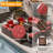 Tomijs 15 Piece Rattan Sofa Seating Group with Fire Fit Table-757490835-759052670