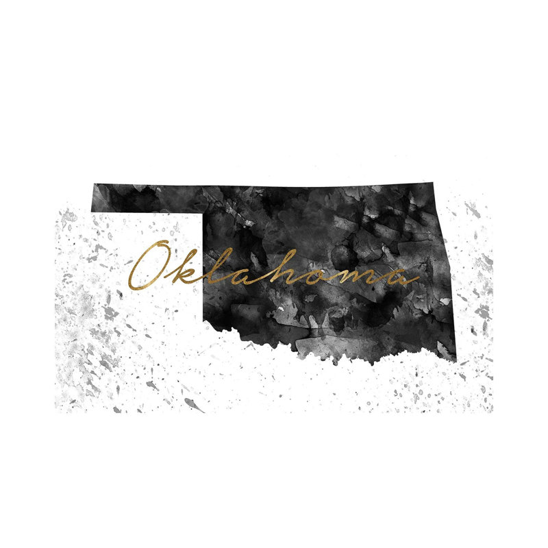 Oklahoma - Wrapped Canvas Painting, 30.48cm H x 45.72cm W x 1.91cm D