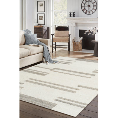 Darcy Sedona Hand Knotted Area Rug - Ivory/Sand - 12' x 15'